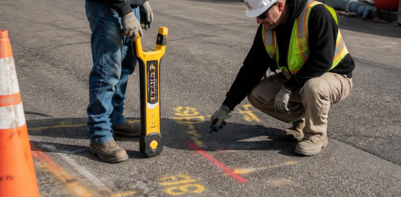 Underground utility locating